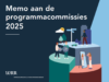 Memo aan de programmacommissies 2025